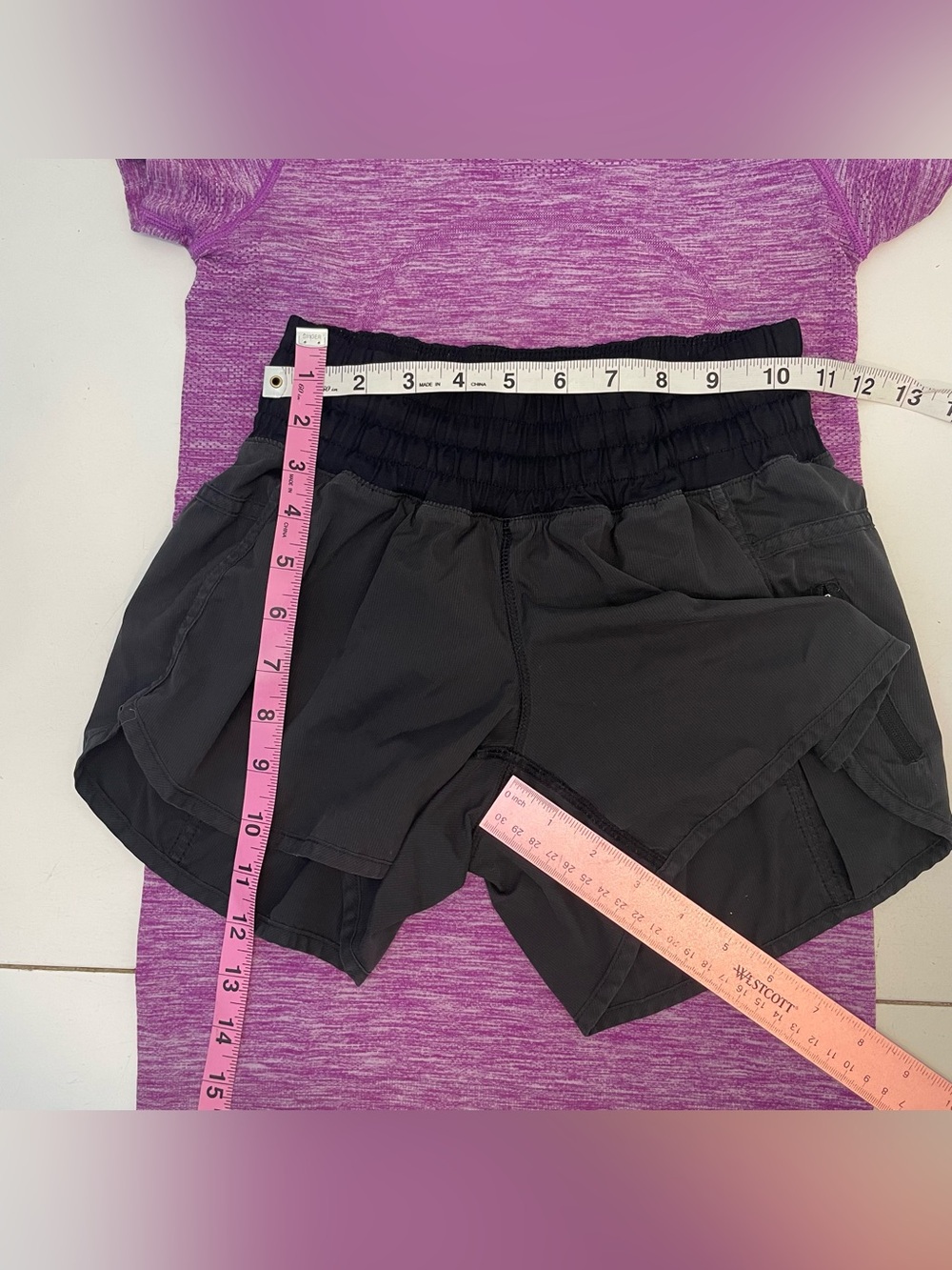 Set Lululemon Women’s Swiftly Tech Top and Shorts size 4 - Picture 11 of 12